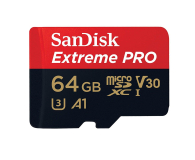 SANDISK MicroSDXC 64GB 100MB/s SDSQXCG-064G-GN6MA - 367630 - zdjęcie 1